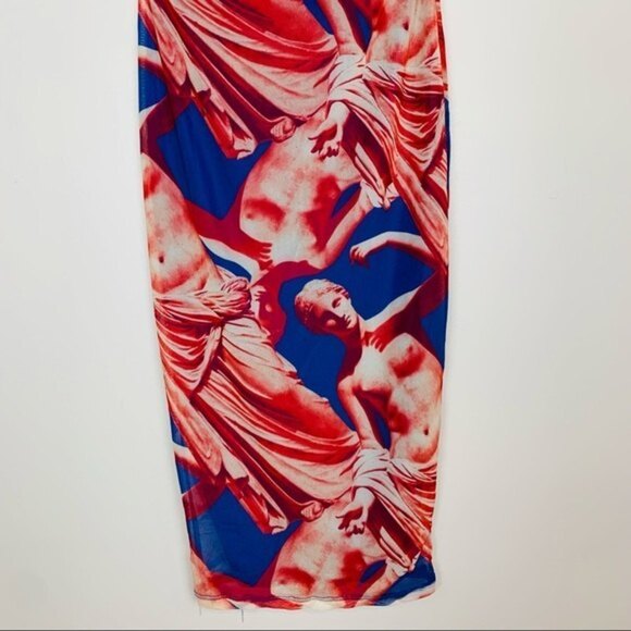 Fashion Nova | NWOT Modern Romance Strapless Bodycon Midi Dress Size Small - Picture 7 of 9